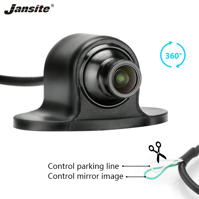 Камера заднего вида Jansite HD CCD Coms Водонепроницаемая камера ночного видения