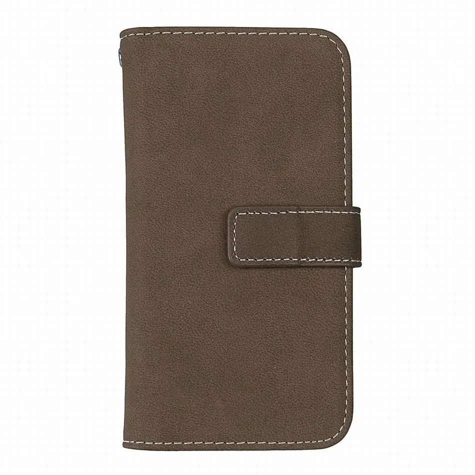 Brown DEEVOLPO 9 Слот для карты матовый книжных обложек для samsung S8 J330 J530 J730 A320 A520 A720 A810 G530 J3 Prime J510 J520 J710 J720 DP08H - Цвет: Brown