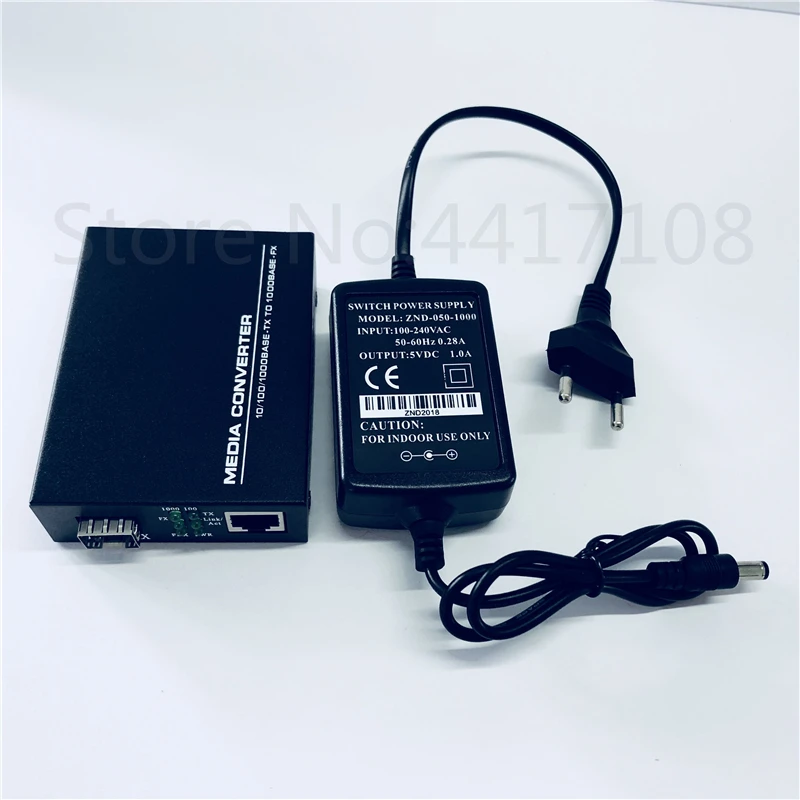 5 шт. оптоволоконный преобразователь SFP на RJ45 гигабитный медиаконвертер 10/100