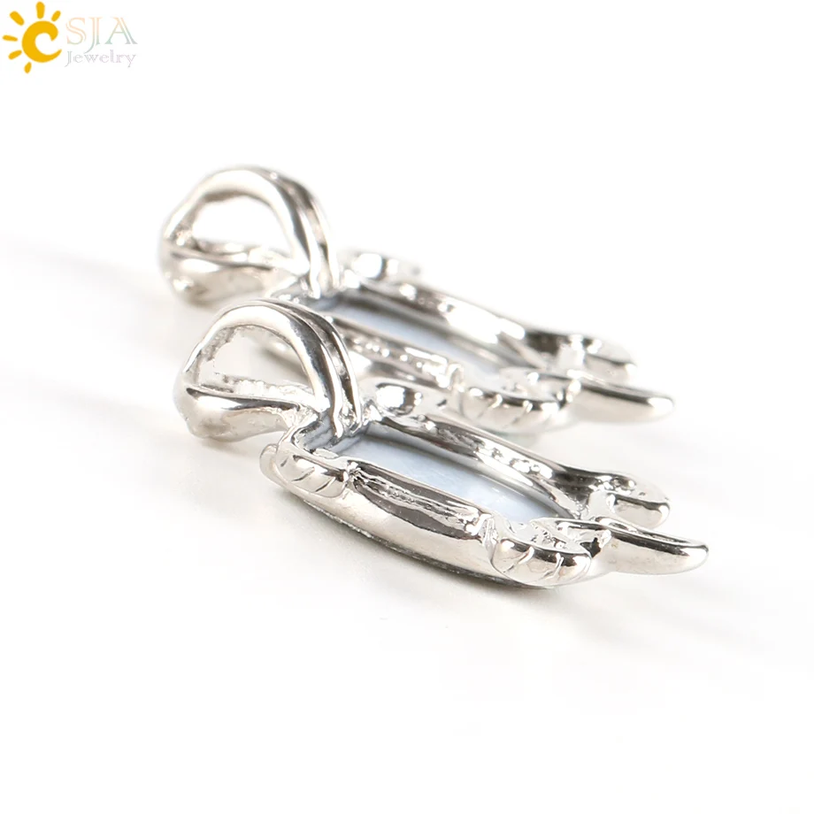 CSJA подвеска в виде черепахи Новозеландского натурального морского ракушки