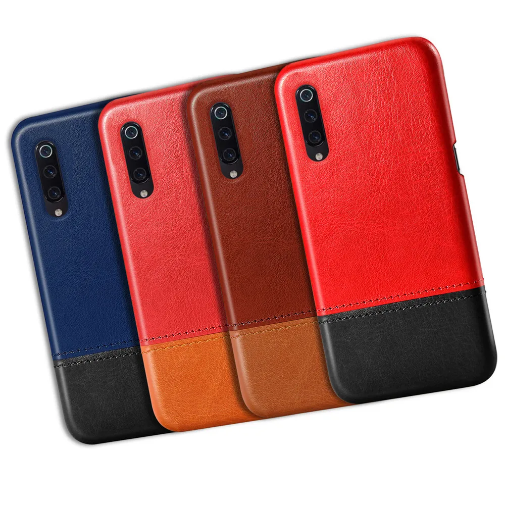 Роскошный деловой чехол для Xiaomi Mi 9 8 se 5X 6X A1 A2 GO Play PU кожа + PC Чехлы Redmi 7 6 5 5A 4X S2 K20 Note