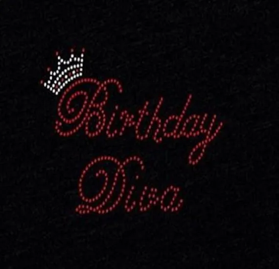 2 шт./лот корона день рождения Дива горный хрусталь железо для передачи горячая