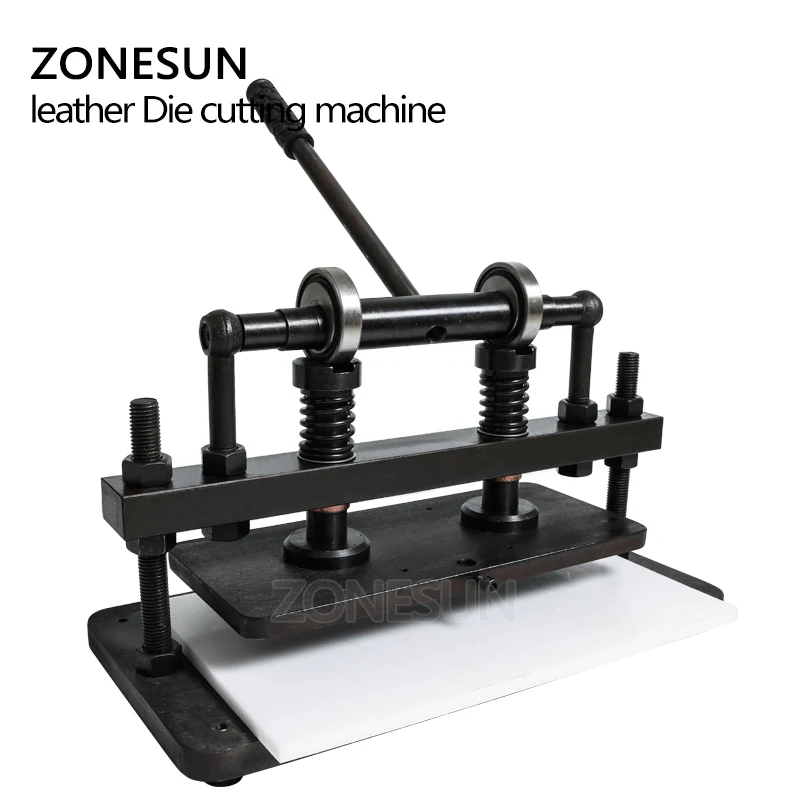 ZONESUN 3616 см двухколесная ручная машина для резки кожи сумок фотобумаги ПВХ/ЭВА