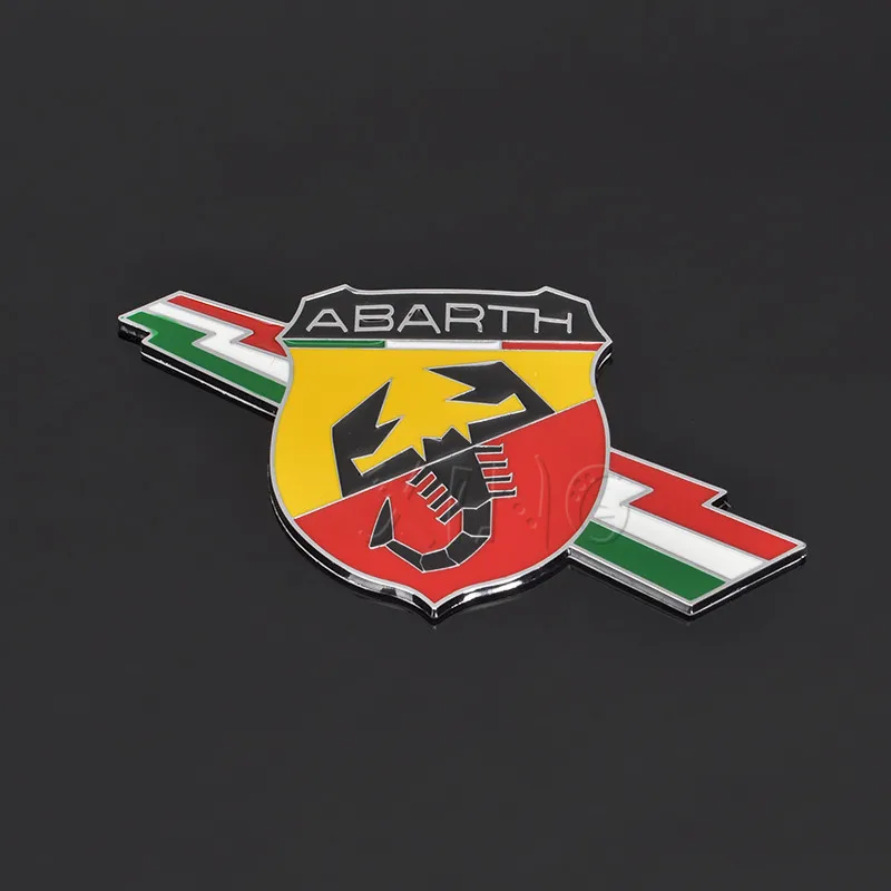 3d наклейка на автомобильное боковое крыло для Fiat Abarth 500 124 125 Punto Bravo Scorpion