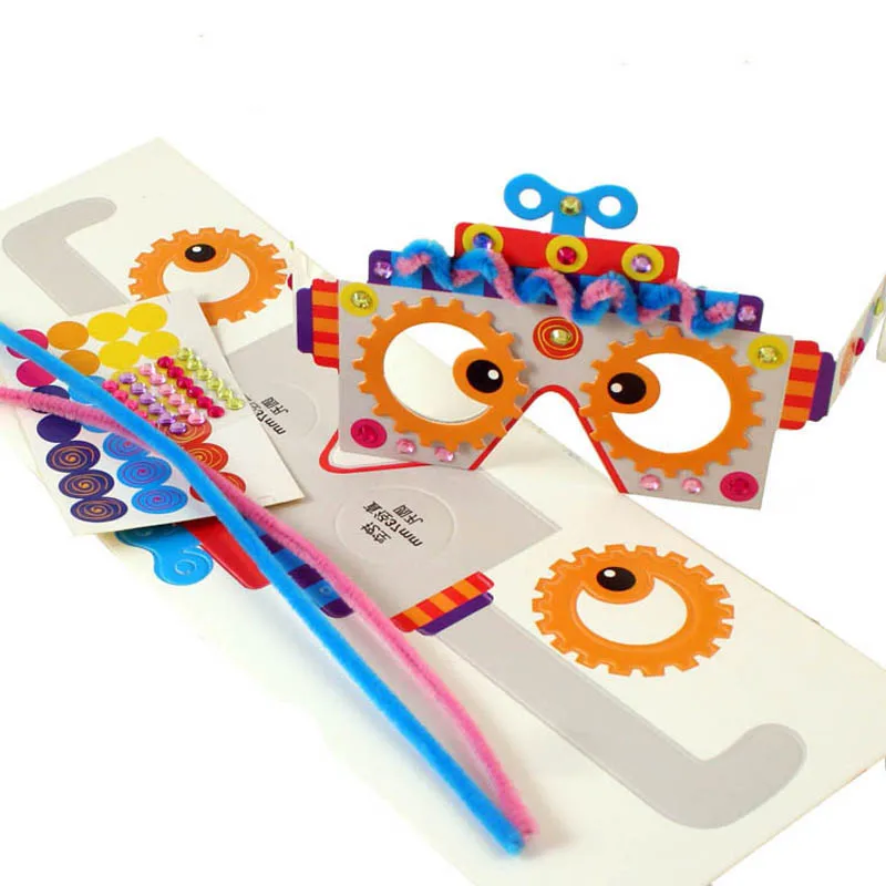 MYHOESWD 3D очки ручной работы DIY Игра Головоломка Развивающие игрушки для девочек