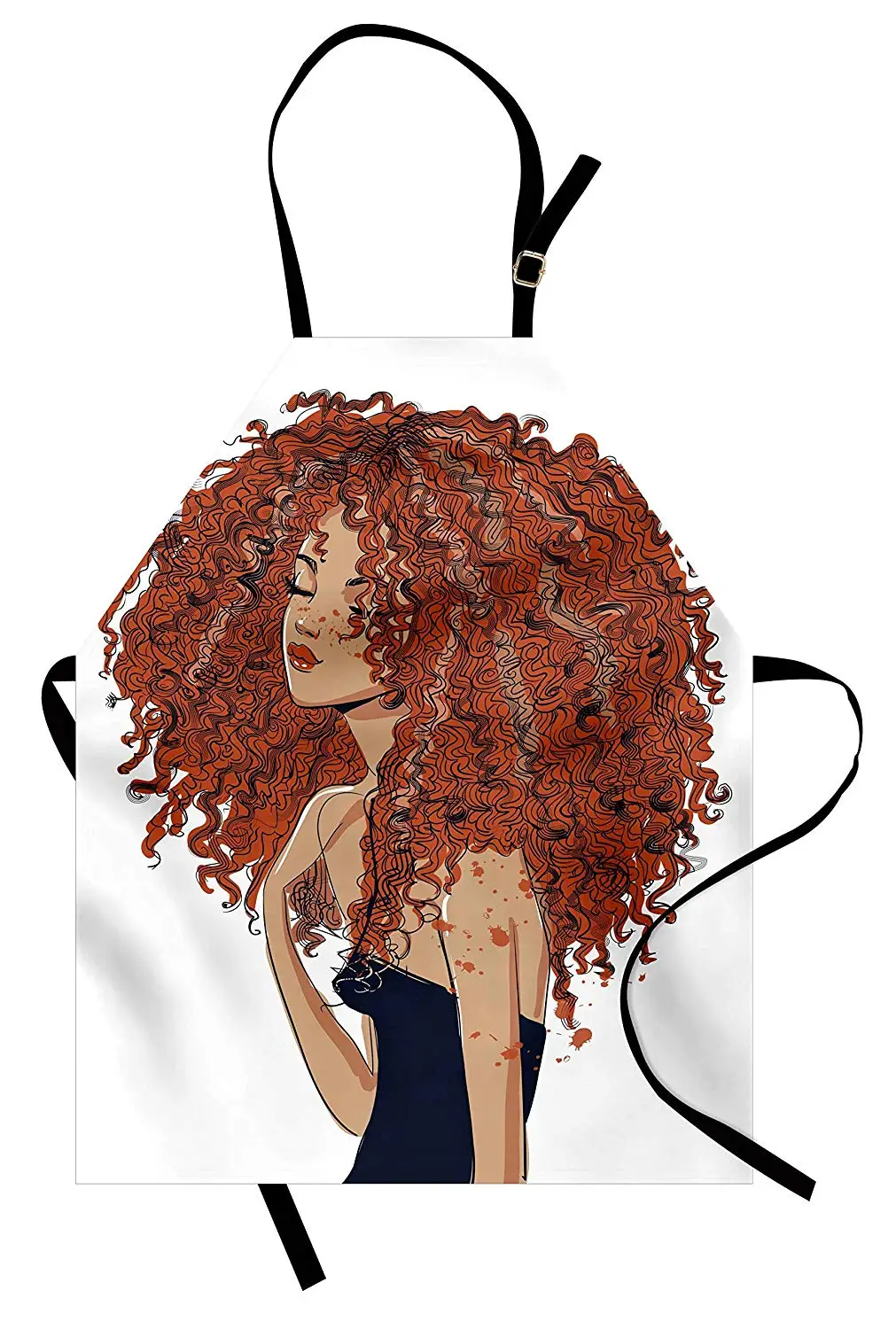 Кудрявые волосы фартук экзотические милые кудрявые девушки с веснушками