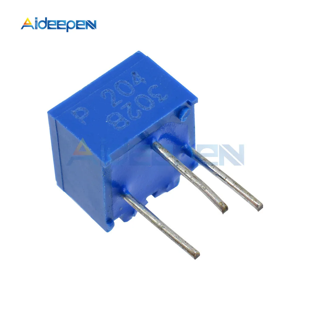 10 шт. регулируемый прецизионный потенциометр резистор 3296 3296W 3362 3362P 101 102 103 104 105 201 202 203 204 501 502 503 504