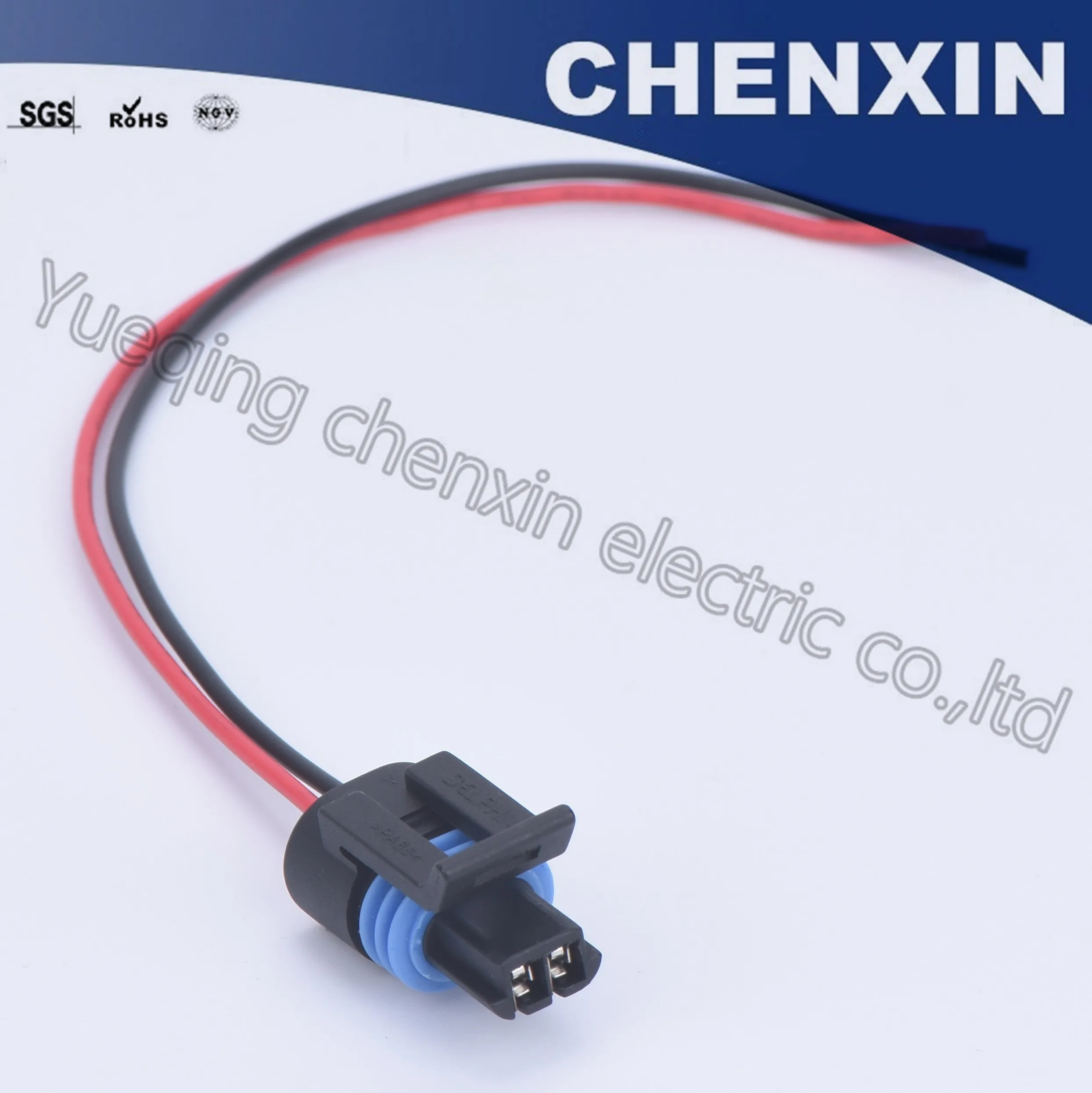 

Black 2 pin automobile auto connector (1.5) female sensor waterproof connector plug 12162195 12162193 line cables adapters