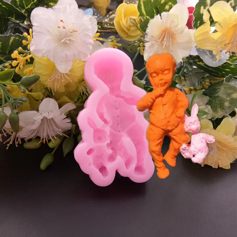 DIY визуальное прикосновение для маленьких мальчиков и девочек силиконовая форма