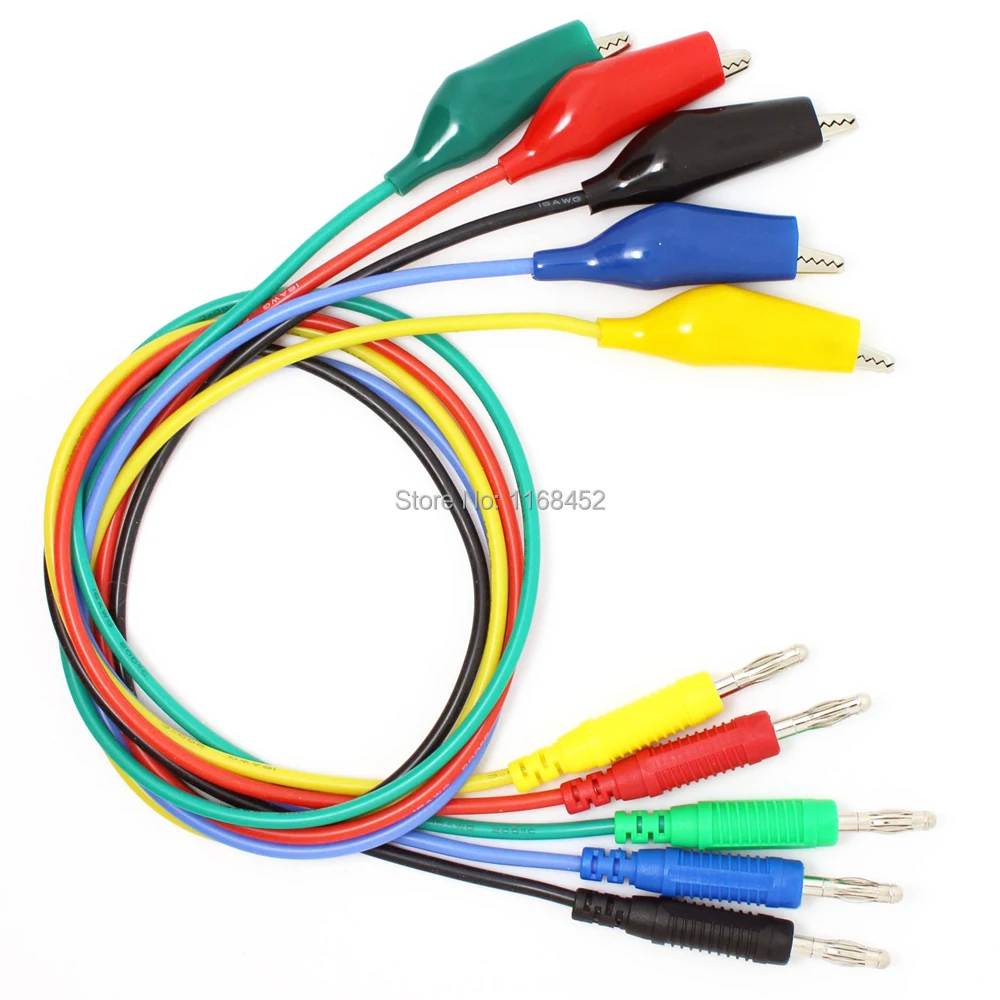 TL792 16AWG гибкий силиконовый 4 мм банановый штекер к испытательному выводу выхода