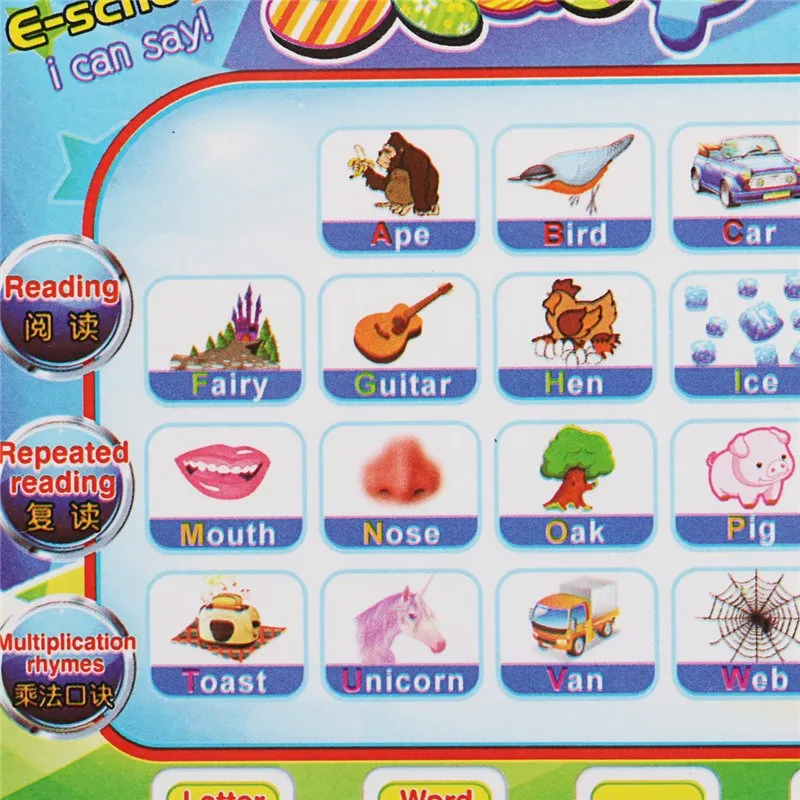 Новая складная детская обучающая игра для малышей компьютерная игрушечная
