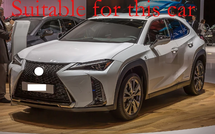 Автомобильные аксессуары из нержавеющей стали для Lexus UX200 250H 260H 2019 2020 2021 задняя