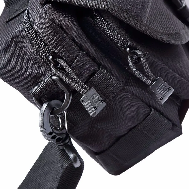 Molle тактика сумка-мессенджер нейлон одно плечо нагрудный пакет Военная Сумка-петля винтажная камуфляжная армейская сумка через плечо