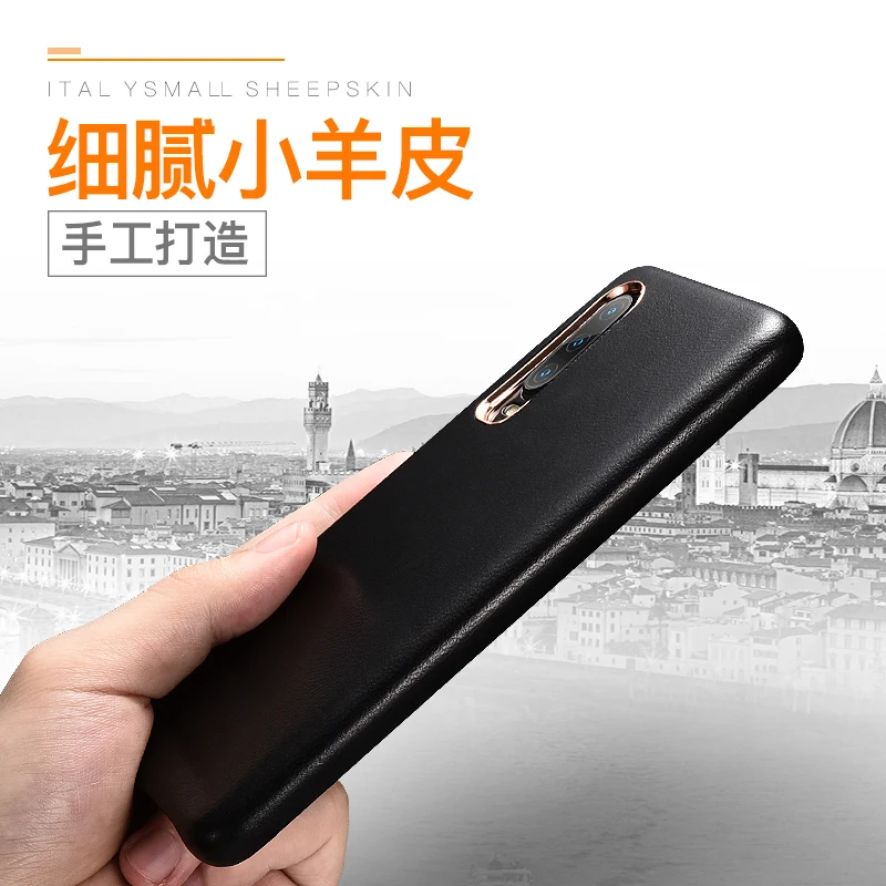 Оригинальный бренд XOOMZ для Huawei P30 настоящая овечья кожа деловой кожаный чехол