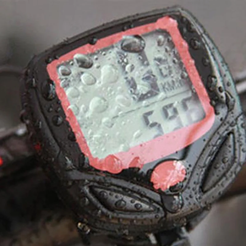 Цифровой ЖК-измеритель скорости для велосипеда одометр горной дороги MTB езды на