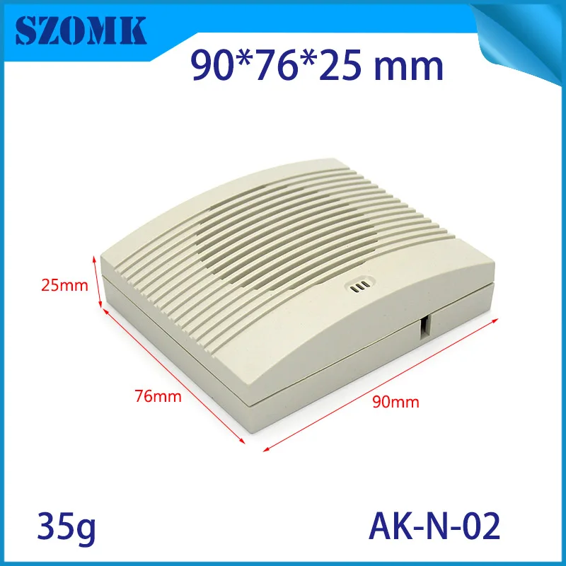 Горячая продажа abs электроники проект коробка датчик влажности корпус (10 шт.) 90*76*25