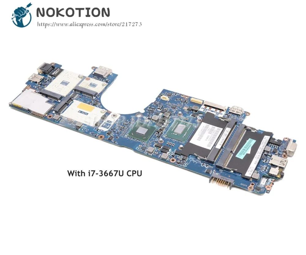 

NOKOTION CN-0F31M6 0F31M6 F31M6 For Dell Latitude 6430U Laptop Motherboard QCZ00 LA-8831P I7-3667U CPU DDR3