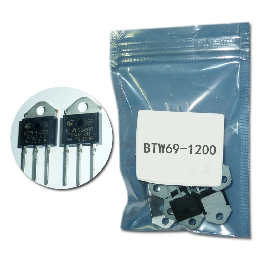 5 шт./лот BTW69 1200 Thyristor 50A 1200V Electronic IC TO 3P|thyristor|thyristor 50a |