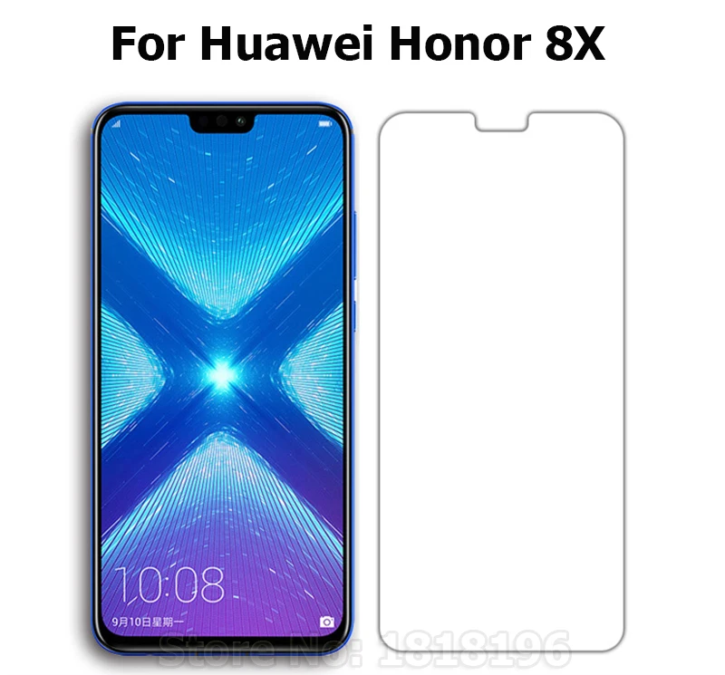 Ультратонкий стеклянный чехол для Huawei Honor 8X закаленное стекло 9 H Защитная пленка