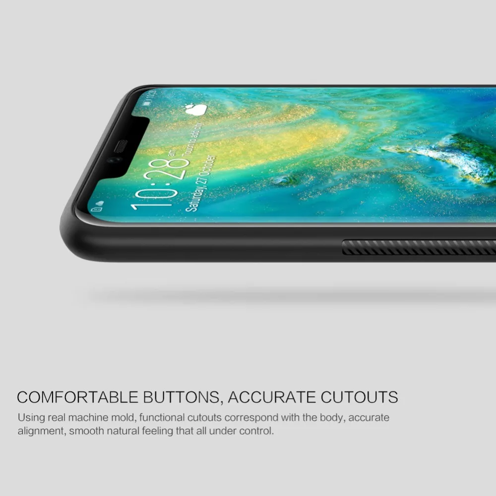 Для huawei mate 20 mate 20 Pro mate 20 X высококачественный чехол NILLKIN из синтетического волокна чехлы для телефонов ультра тонкий жесткий чехол