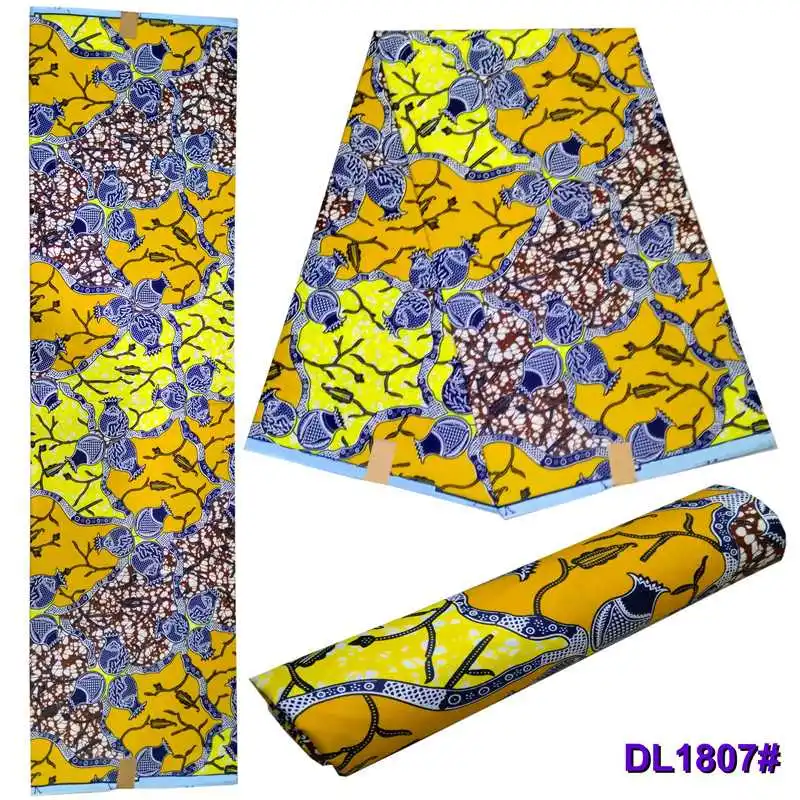 Африканский Национальный Ветер полиэстер Всесезонная печать батик ткань DIY 1 шт. 6