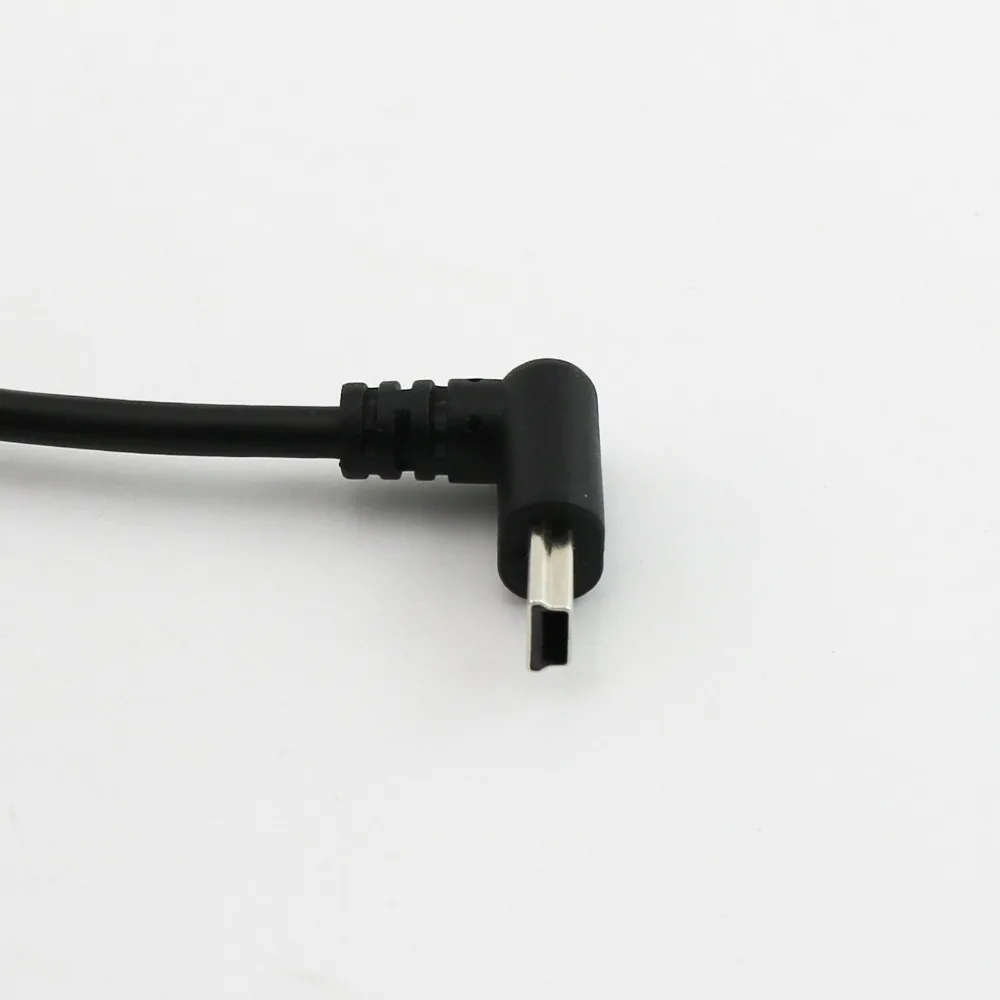 10 шт. спиральная USB 2 0 A папа к мини 5 Pin вверх Угол адаптер кабель 5FT | Компьютеры и