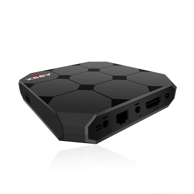 LED Дисплей Full HD медиаплеер 2.4 г 4 К Поддержка H.265 1 ГБ DDR3 8 EMMC ядра smart android 7.1 rk3328 ТВ