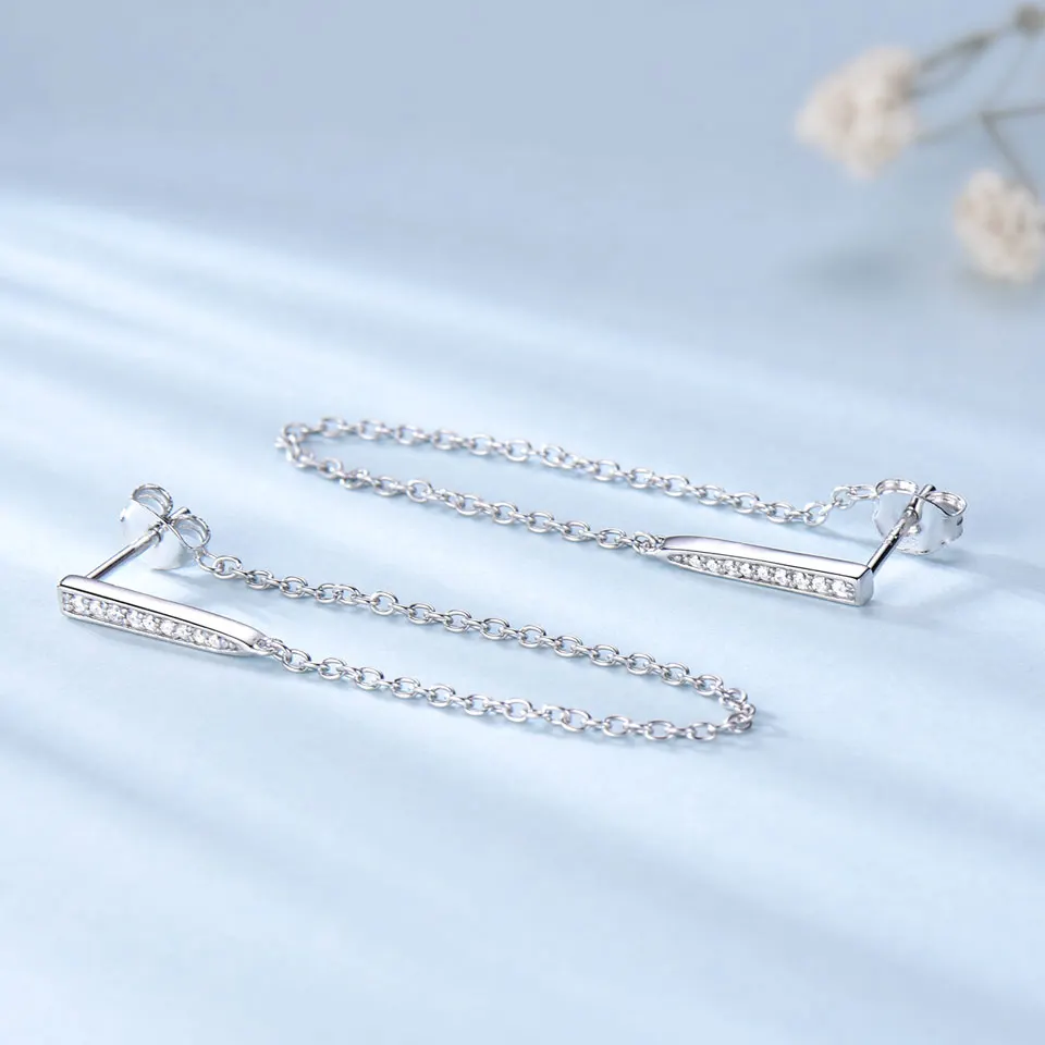 Женские Висячие серьги из серебра 925 пробы с подвеской|earrings for|earrings for womenearrings women