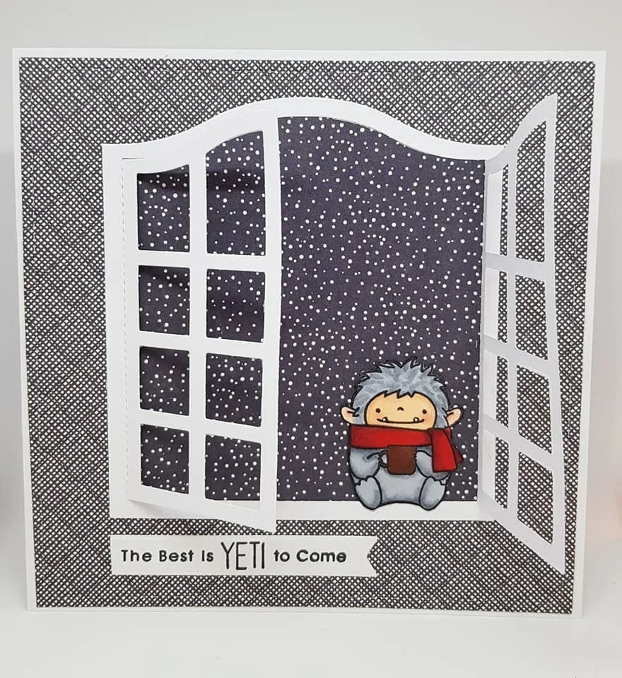 Металлические режущие матрицы оконная дверь рамка фон подарок квадратный