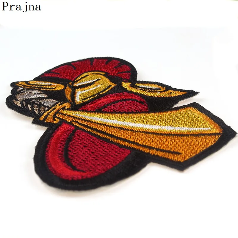 Праджня Спарта щит патч-1 шт. джинсы с вышивкой патч приклеивающиеся утюгом
