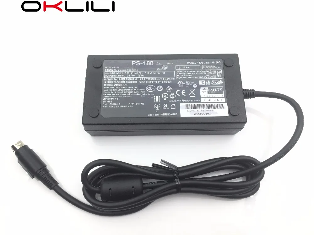 PS-180 адаптер переменного тока адаптер питания для EPSON DM D110 D210 D500 TM H5000II H6000III H6000IV J7000 J7000P J7100