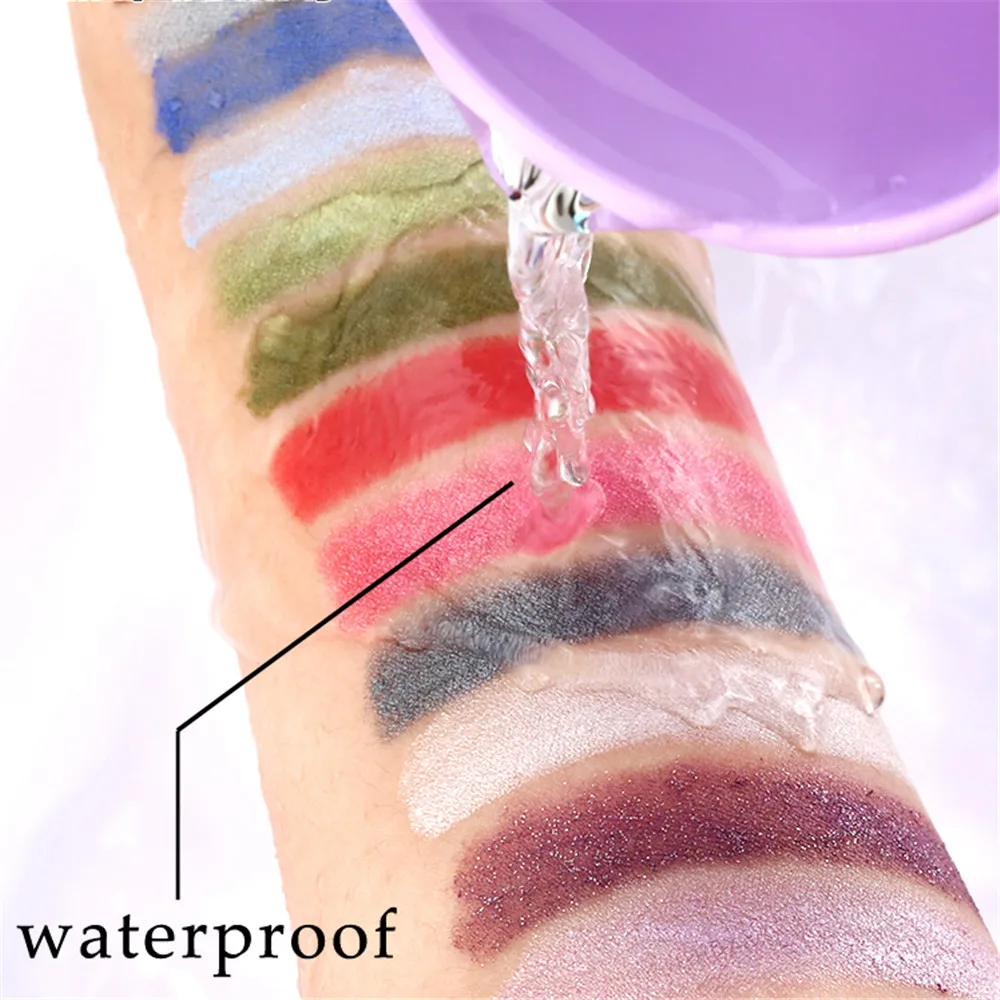 1 шт. долговечный двухцветный Водостойкий карандаш для глаз хайлайтер блестящие