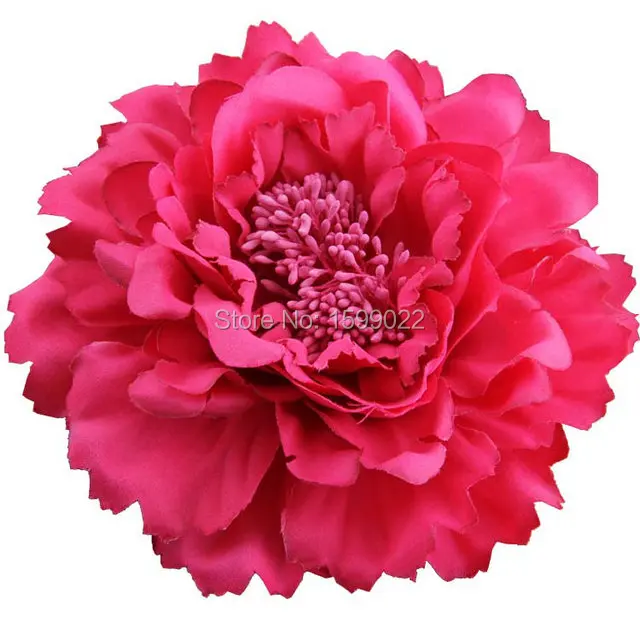 Праздничные заколки для волос с пионами аксессуары головы фиолетового цвета