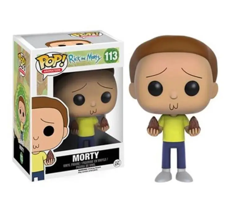 Funko POP аниме Рик и Морти Фигурки ПВХ Фильм модель мальчик девочка игрушки