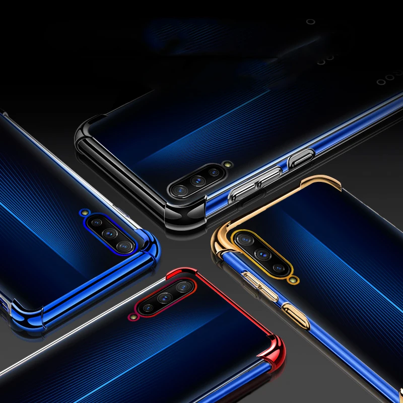 for VIVO IQOO Case 3D Laser Elec-plating Airbag 6.41'' vivo iqoo IQ00 Anti-shock Transparent Iqoo Cover |