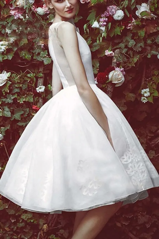 

2018 New Good Quality Women White Organza Dress New 50S Vintage Princess Dresses Party Vestidos Dresses Summer