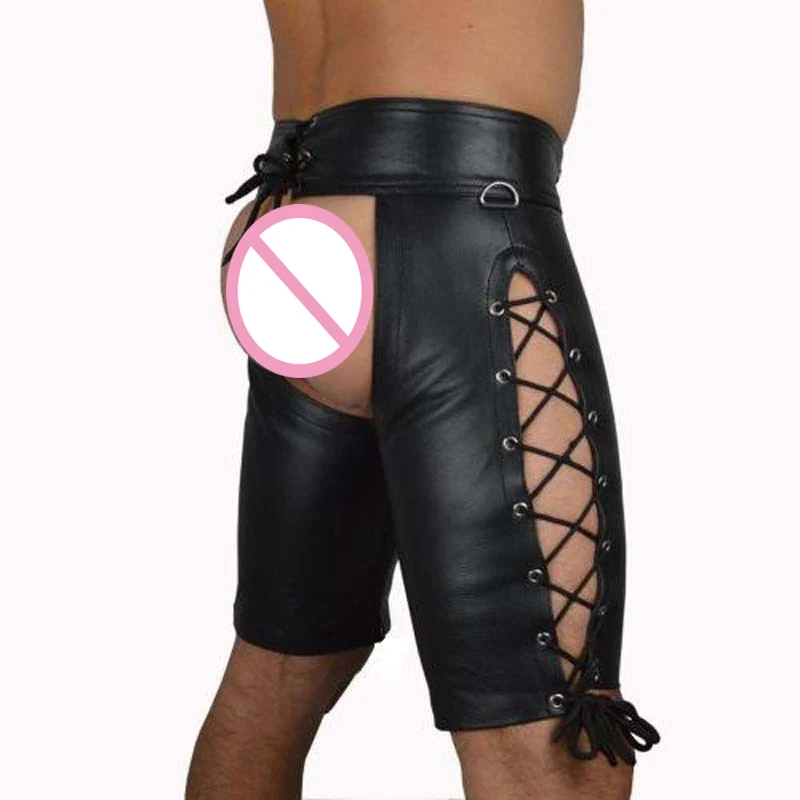 Эротические мужские черные сексуальные трусы с бантиком увеличивающие рост