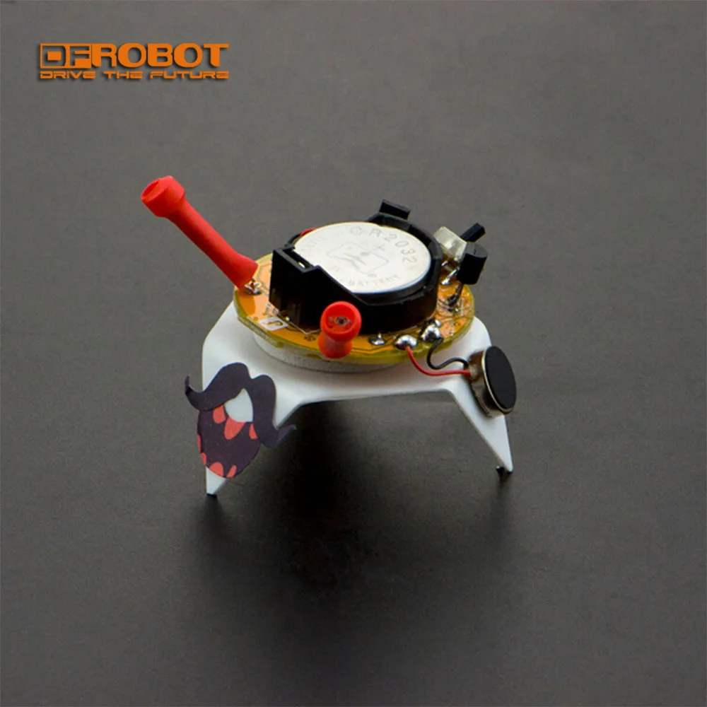 DFRobot 4-паяльный светильник Chaser Beam Robot Kit NEON для детей начинающих электронных энтузиастов учится паять и простой цепи