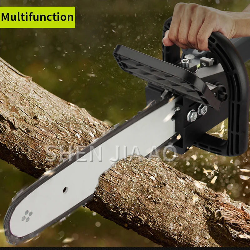 Chainsaw bracket / chainsaw household logging saw electric chain portable 220V small multifunctional woodworking mini angle | Инструменты