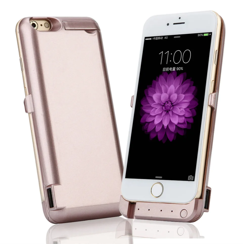 Extpower 10000 мАч Зарядное устройство для телефона чехол iPhone 6 6s 7 8 Ультратонкий