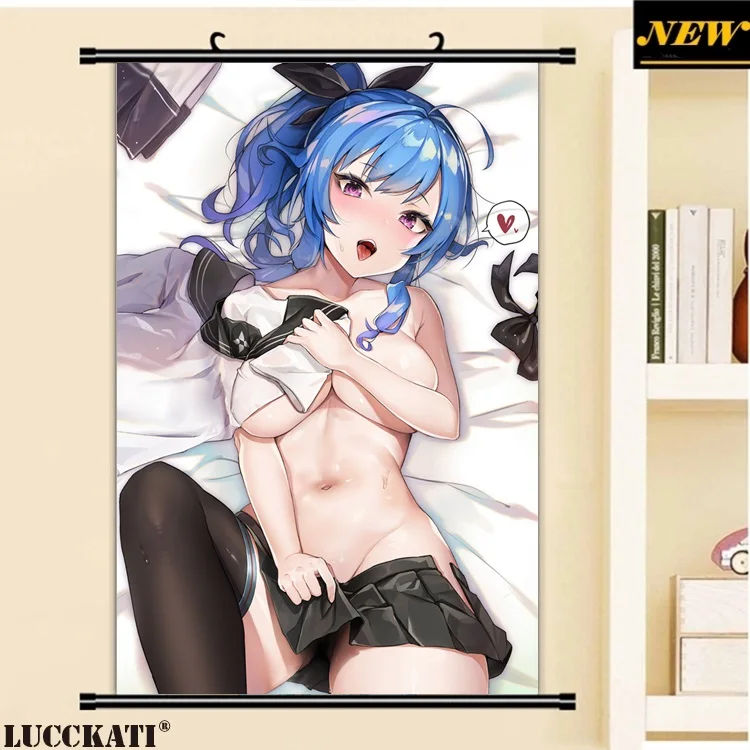 40X60 см Azur переулок Bilan Hangxian игра cameltoe Сексуальная лоли мультфильм аниме Настенная картина плакат прокрутки ткань холст живопись 25