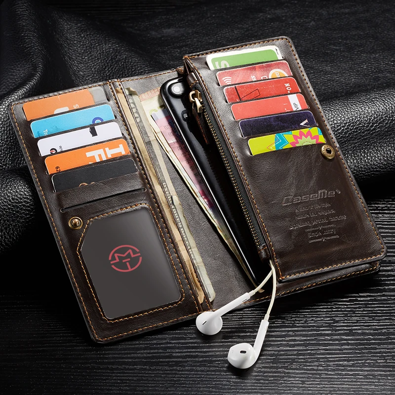 Чехол из натуральной кожи для Huawei P9 чехол-кошелек Etui полный защитный чехол