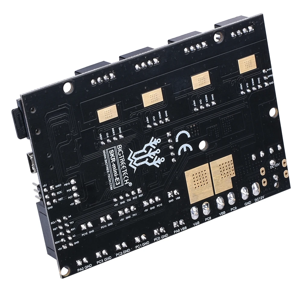 BIQU BIGTREETECH СКР мини E3 32 бит Управление доска Интегральные TMC2209 UART Управление; для Эндер 3/5 3D-принтеры Запчасти