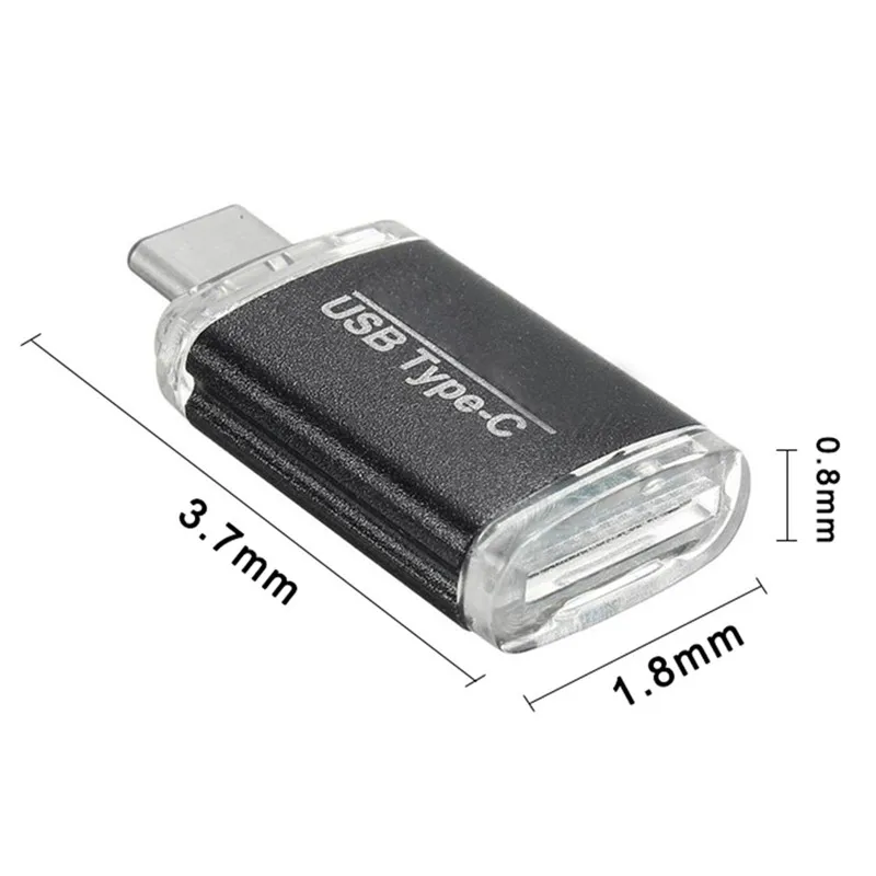 Устройство для чтения карт памяти USB 3 1 TYPE C из алюминиевого сплава