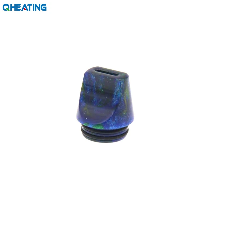 Qheating 1 шт./лот новый полимерный дрип тип плоский 810 с 2 силиконовыми кольцами для