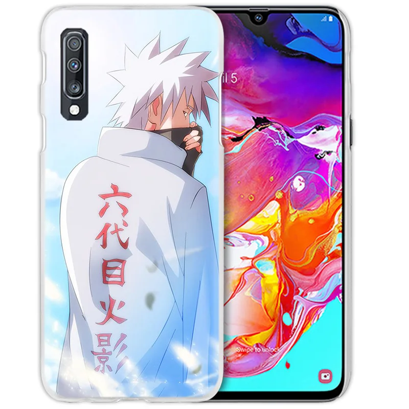 

Naruto Kakashi Case for Samsung Galaxy A50 A80 A70 A60 A40 A20 A20e A10 A7 A9 2018 S10e Hard PC Anime Phone Cover