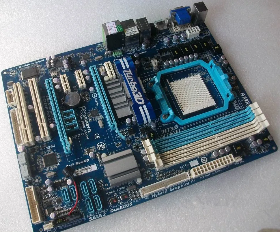 Оригинальная материнская плата для Gigabyte GA-880G-UD3H DDR3 AM3 880G-UD3H настольные платы |