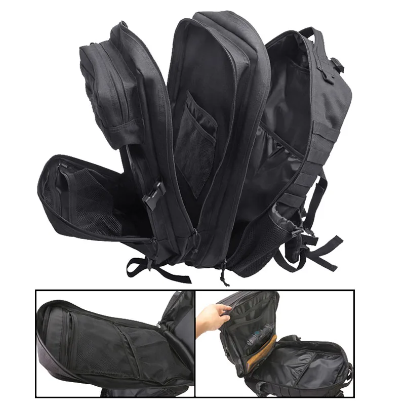 Военная Сумка Molle 40 45 л рюкзак для кемпинга тактические рюкзаки походный дорожный