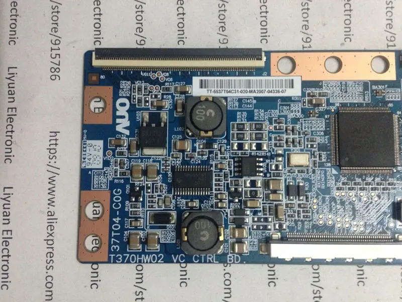 ЖК-плата T370HW02 VC CTRL BD 37T04-COG t-con логическая плата 37T04-C0G низкая цена хорошее обслуживание 3" /37"/4" /46"