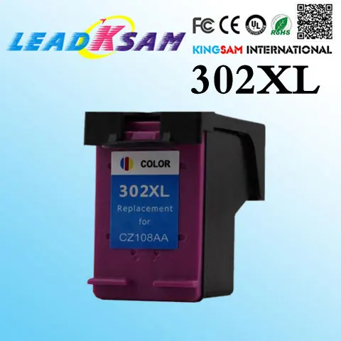 Высококачественный совместимый с hp302 чернильный картридж для hp 302XL Deskjet 2130 1110 1111